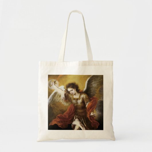 St Michael by Murillo Tote Bag (Voorkant)