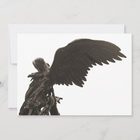 St. Michael Custom Invitation Kaart (Voorkant)