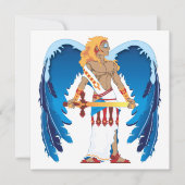 St. Michael Custom Invitation Kaart (Voorkant)