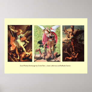 ST MICHAEL DE AARTSENGEL COLLECTIE POSTER