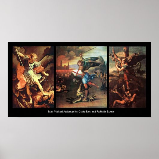 St. MICHAEL DE ARCHANGEL FINE ART COLLECTIE Poster (Voorkant)