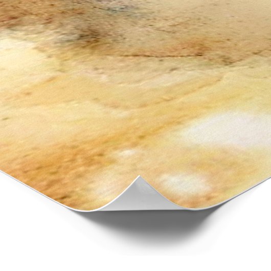 “St. Michael die Satan overwint” van Gustave Morea Poster (Hoek)