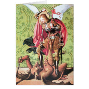 ST. MICHAEL , DRAGON EN JUSTITIE