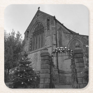 St. Michael en All Angels Church Vierkante Kartonnen Onderzetter