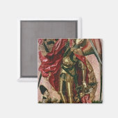 St. Michael en de Dragon Magneet (Voorkant / Achterkant)