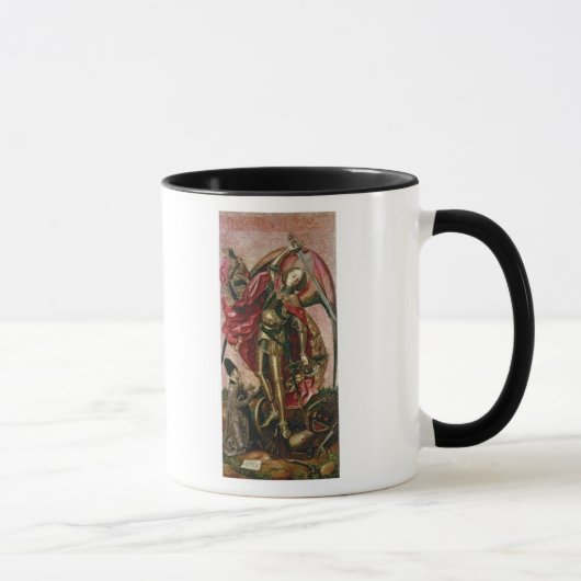 St. Michael en de Dragon Mok (Rechts)