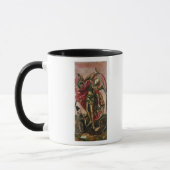 St. Michael en de Dragon Mok (Links)