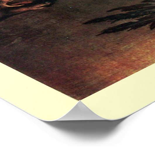 St. MICHAEL EN DE DRAGON Poster (Hoek)