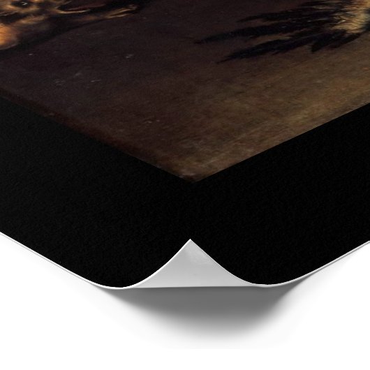 St. MICHAEL EN DE DRAGON Poster (Hoek)