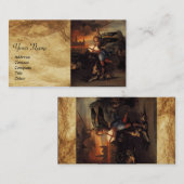 St. Michael en Dragon Visitekaartje (Voorkant / Achterkant)
