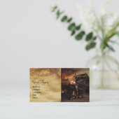 St. Michael en Dragon Visitekaartje (Staand voorkant)