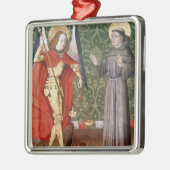 St. Michael en St. Francis of Assisi, c.1480 Metalen Ornament (Links)