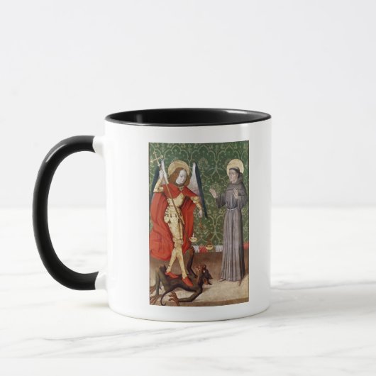 St. Michael en St. Francis of Assisi, c.1480 Mok (Links)