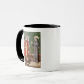 St. Michael en St. Francis of Assisi, c.1480 Mok (Voorkant links)