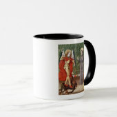 St. Michael en St. Francis of Assisi, c.1480 Mok (Voorkant rechts)