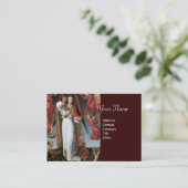 ST. MICHAEL IN HET LAATSTE ARREST VISITEKAARTJE (Staand voorkant)