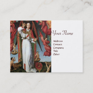 ST. MICHAEL IN HET LAATSTE ARREST VISITEKAARTJE