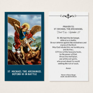 St Michael la carte sainte de prière d'Arkhangel