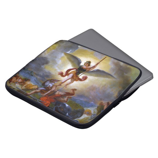 St. Michael laptop sleeve  (Voorkant top)