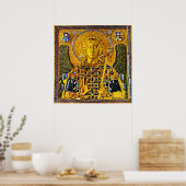 St Michael l'archange Icon Angel Poster (Cuisine)