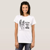St. Michael l'archange T-shirt Tee catholique (Devant entier)