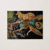 St Michael le puzzle d'ange de voûte (Horizontal)