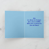 St. Michael (M 09) Carte de Bénédiction EMS/EMT (Intérieur)