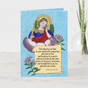 St. Michael (M 09) EMS/EMT blanco wenskaart Kaart