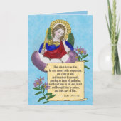 St. Michael (M 09) EMS/EMT Blessings Card Kaart (Voorkant)