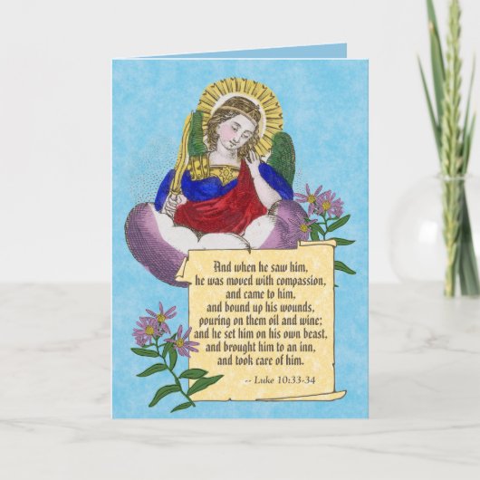 St. Michael (M 09) EMS/EMT Blessings Card Kaart (Voorkant)