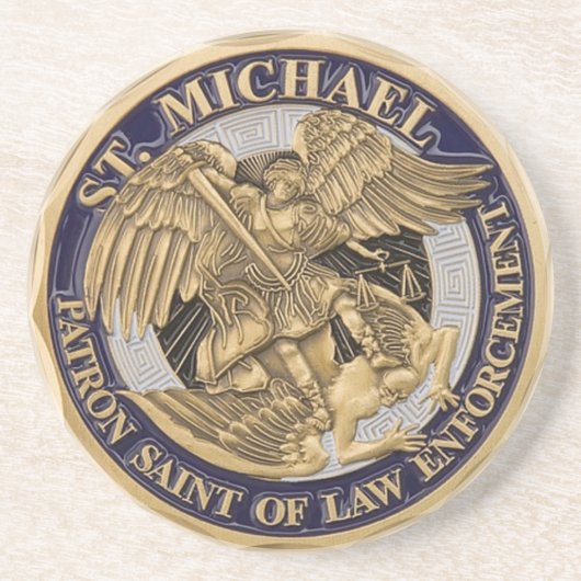 St. Michael onderzetter (Voorkant)