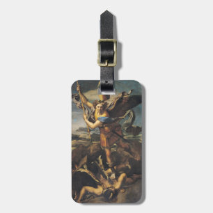 St. Michael Overweldigend the Demon, 1518 Bagagelabel