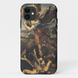 St. Michael Overweldigend the Demon, 1518 iPhone 11 Hoesje
