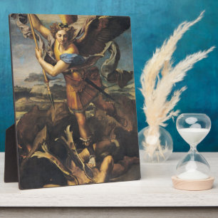 St. Michael Overweldigend the Demon, 1518 Fotoplaat