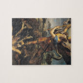 St. Michael Overweldigend the Demon, 1518 Legpuzzel (Horizontaal)