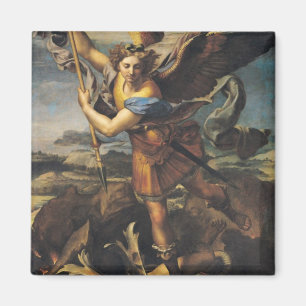 St. Michael Overweldigend the Demon, 1518 Magneet