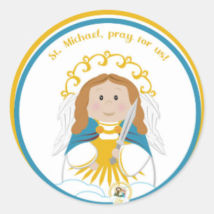 St. Michael Ronde Sticker