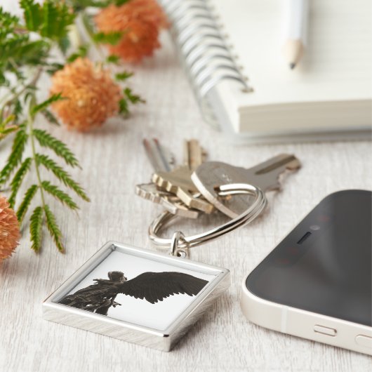 St. Michael Sleutelhanger (Zijkant)