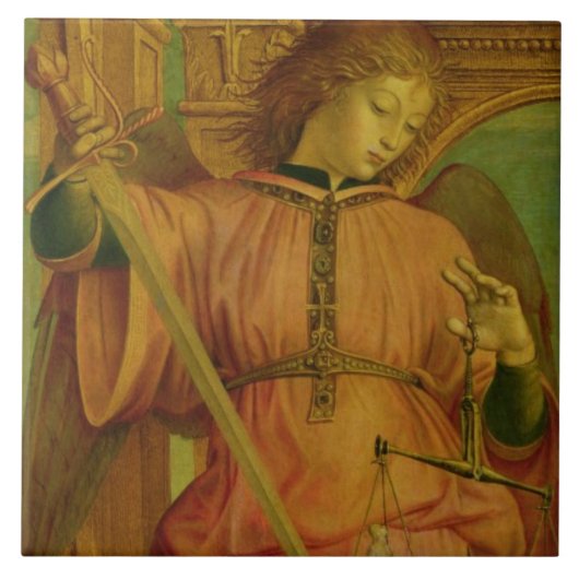 St. Michael Tegeltje (Voorkant)