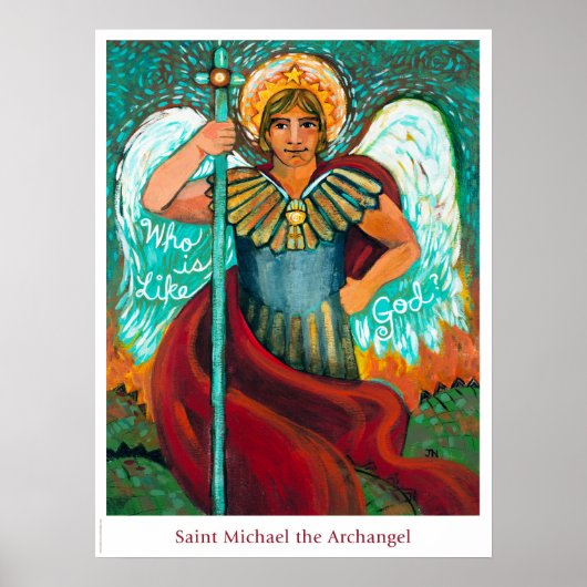 St. Michael the Archangel Classroom poster (Devant)