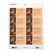 St. Michael the Archangel Etiket (Full Sheet)