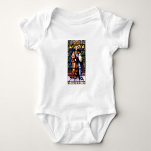 St. Michael The Archangel Glas in lood Window Romper