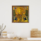 St. Michael the Archangel Icon Angel Poster (Keuken)