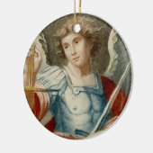 St. Michael the Archangel (M 010) Keramisch Ornament (Links)