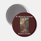 St. Michael the Archangel Magneet (Voorkant / Achterkant)