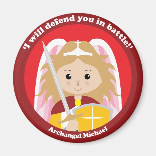 St. Michael the Archangel Magneet (Voorkant)