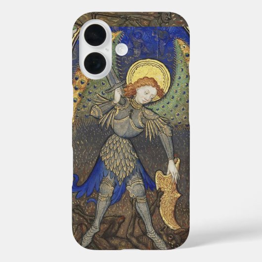 St. Michael the Archangel met Devil Case-Mate iPhone Case (Achterkant)
