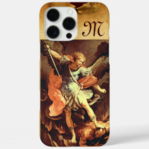 St. Michael the Archangel Monogram iPhone 16 Pro Max Hoesje