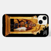 St. Michael the Archangel Monogram Case-Mate iPhone Case (Achterkant (horizontaal))