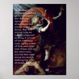 St Michael the Archangel Poster